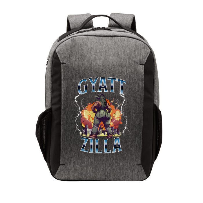 Gyatt Zilla Thic Zilla Meme Gen Z Alpha Vector Backpack