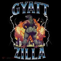 Gyatt Zilla Thic Zilla Meme Gen Z Alpha Wool Snapback Cap