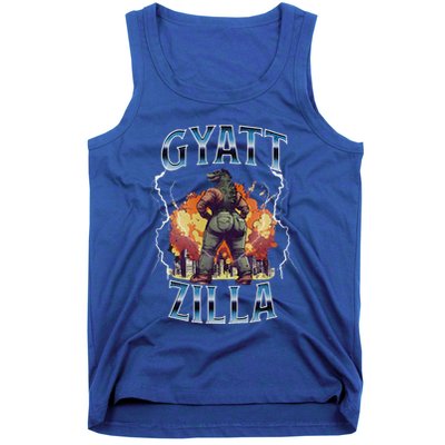 Gyatt Zilla Thic Zilla Meme Gen Z Alpha Tank Top