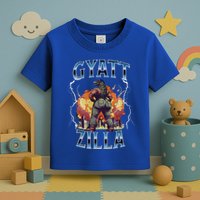 Gyatt Zilla Thic Zilla Meme Gen Z Alpha Toddler T-Shirt