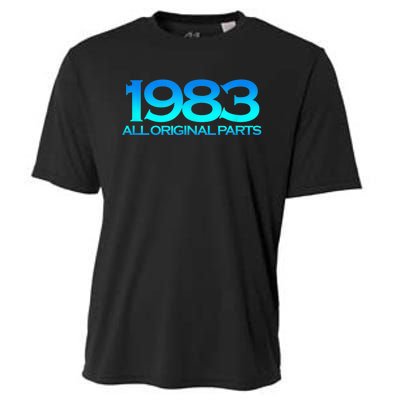 Humor 1983 40th Birthday Cool Funny 40 Years  Wo Cooling Performance Crew T-Shirt