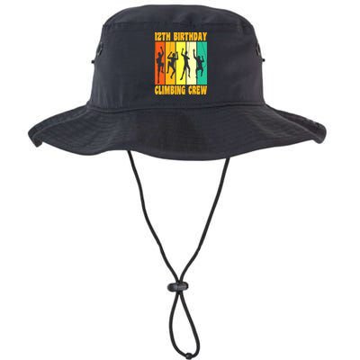 Happy 12 Birthday 12 Year Old Climber Climbing 12th Birthday Bucket Hat