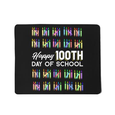 Happy 100th Day Of School Student Gift 100 Days Of School Mousepad