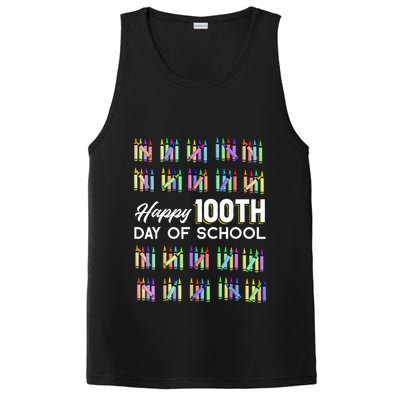 Happy 100th Day Of School Student Gift 100 Days Of School PosiCharge Competitor Tank