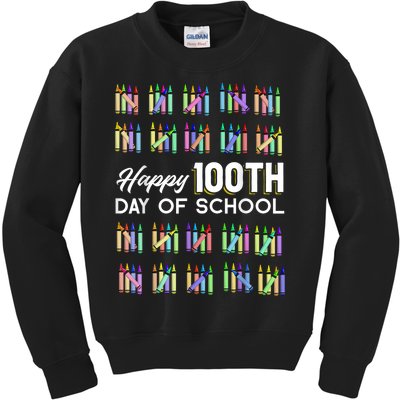 Happy 100th Day Of School Student Gift 100 Days Of School Kids Sweatshirt