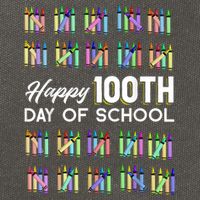 Happy 100th Day Of School Student Gift 100 Days Of School Cotton Canvas Backpack