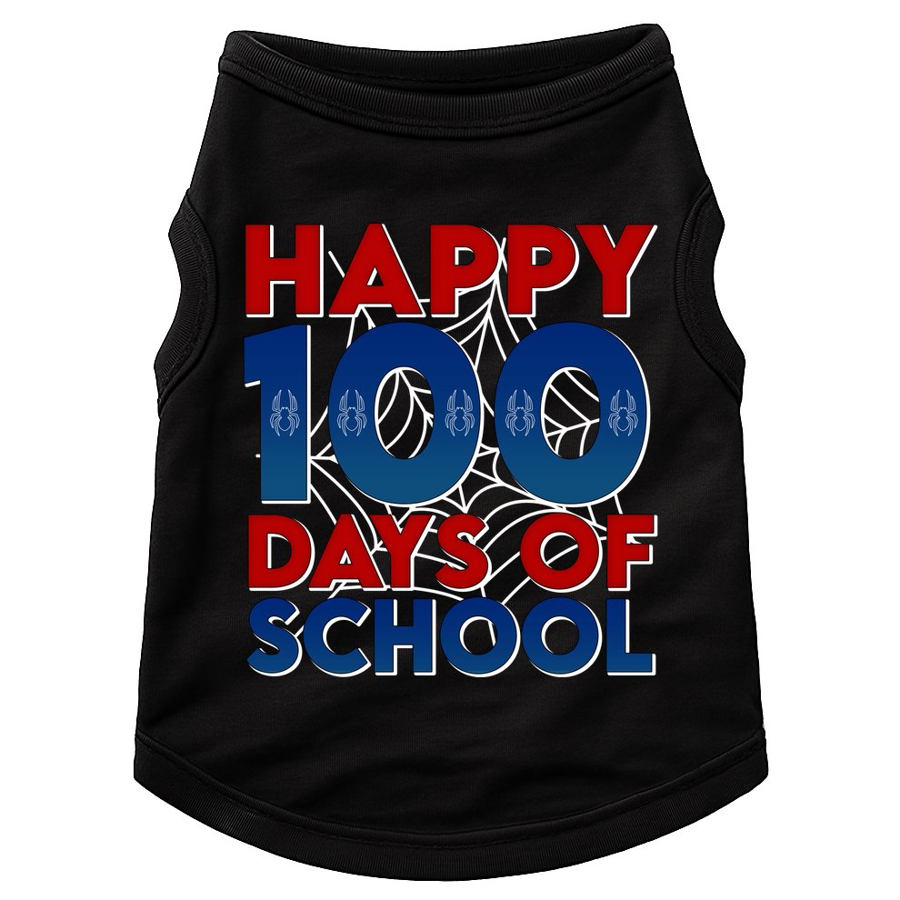 Happy 100 Days Of School Cute Superhero Doggie Tank