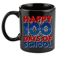Happy 100 Days Of School Cute Superhero 11oz C Handle Ceramic Mug