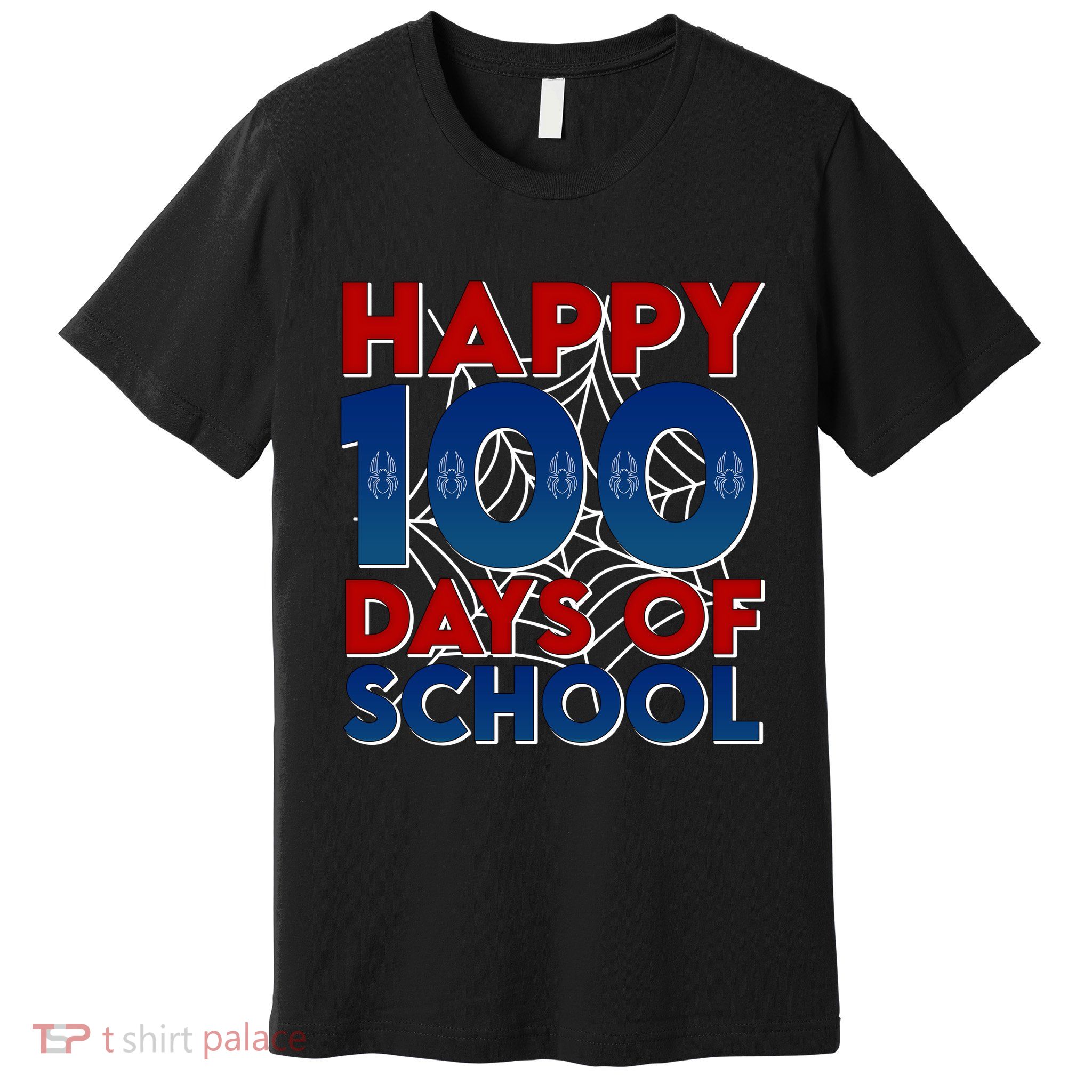 Happy 100 Days Of School Cute Superhero Premium T-Shirt