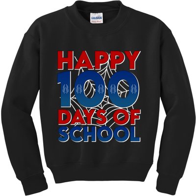 Happy 100 Days Of School Cute Superhero Kids Sweatshirt