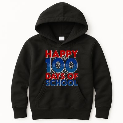 Happy 100 Days Of School Cute Superhero Kids Hoodie
