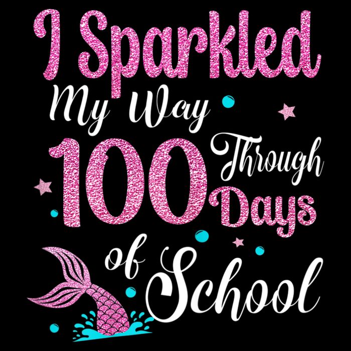HAPPY 100TH DAY I SPARKLED MY WAY THROUGH 100 DAYS OF SCHOOL Apron