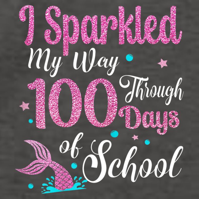 HAPPY 100TH DAY I SPARKLED MY WAY THROUGH 100 DAYS OF SCHOOL Vector Backpack