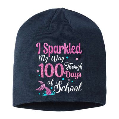 HAPPY 100TH DAY I SPARKLED MY WAY THROUGH 100 DAYS OF SCHOOL Sustainable Beanie