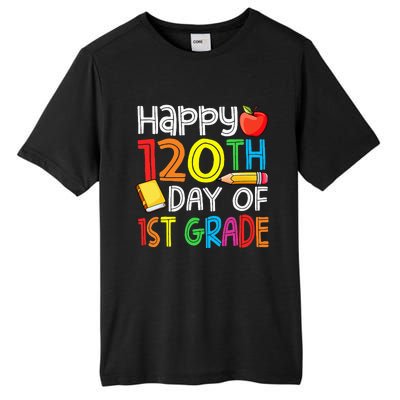 Happy 120 Days 1st Grade Tall Fusion ChromaSoft Performance T-Shirt