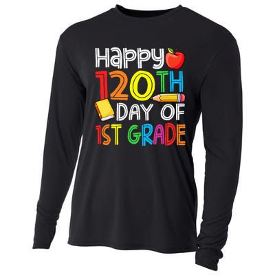 Happy 120 Days 1st Grade Cooling Performance Long Sleeve Crew