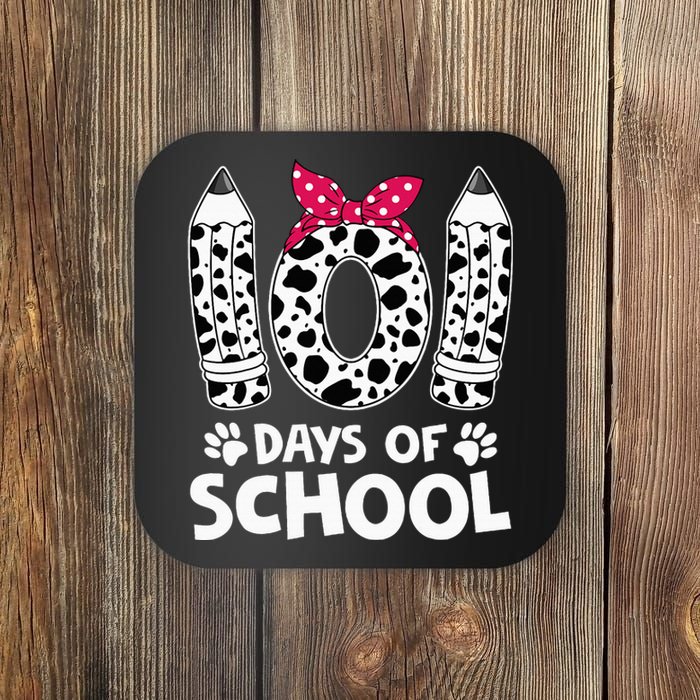 Happy 101 Days Of School Funny Student Teacher Gifts Coaster