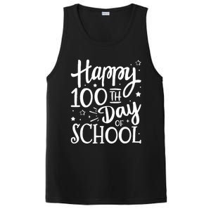 Happy 100th Day Of School For 100 Days Student And Teacher PosiCharge Competitor Tank