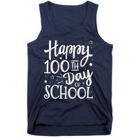 Happy 100th Day Of School For 100 Days Student And Teacher Tank Top