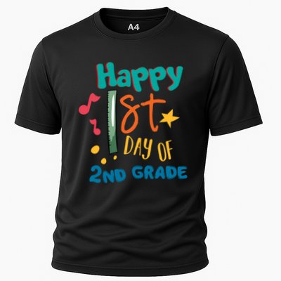 Happy 1st Day Of 2nd Grade Back To School Performance Shirt