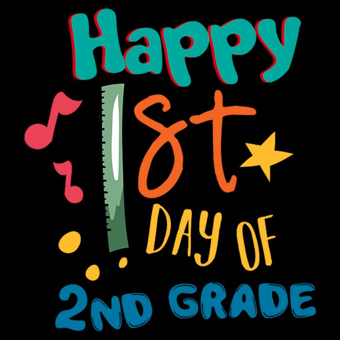 Happy 1st Day Of 2nd Grade Back To School T-Shirt