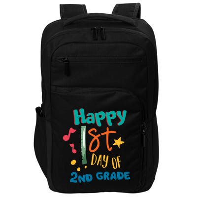 Happy 1st Day Of 2nd Grade Back To School Impact Tech Backpack