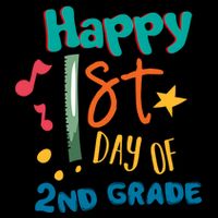 Happy 1st Day Of 2nd Grade Back To School Impact Tech Backpack