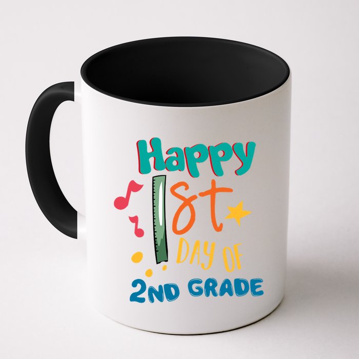 Happy 1st Day Of 2nd Grade Back To School Mug