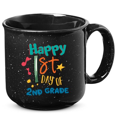 Happy 1st Day Of 2nd Grade Back To School 15oz Campfire Ceramic Mug
