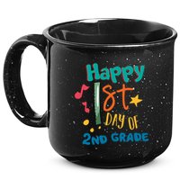 Happy 1st Day Of 2nd Grade Back To School 15oz Campfire Ceramic Mug