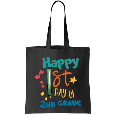 Happy 1st Day Of 2nd Grade Back To School Bag