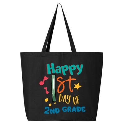 Happy 1st Day Of 2nd Grade Back To School 25L Jumbo Tote