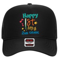 Happy 1st Day Of 2nd Grade Back To School Trucker Hat