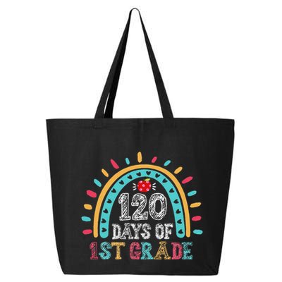 Happy 120th Day of School Rainbow Teacher 120 Day of School 25L Jumbo Tote