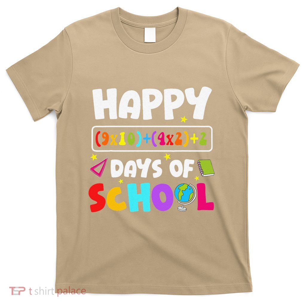 Happy 100 Days School Math Equation 100th Day Of School T-Shirt