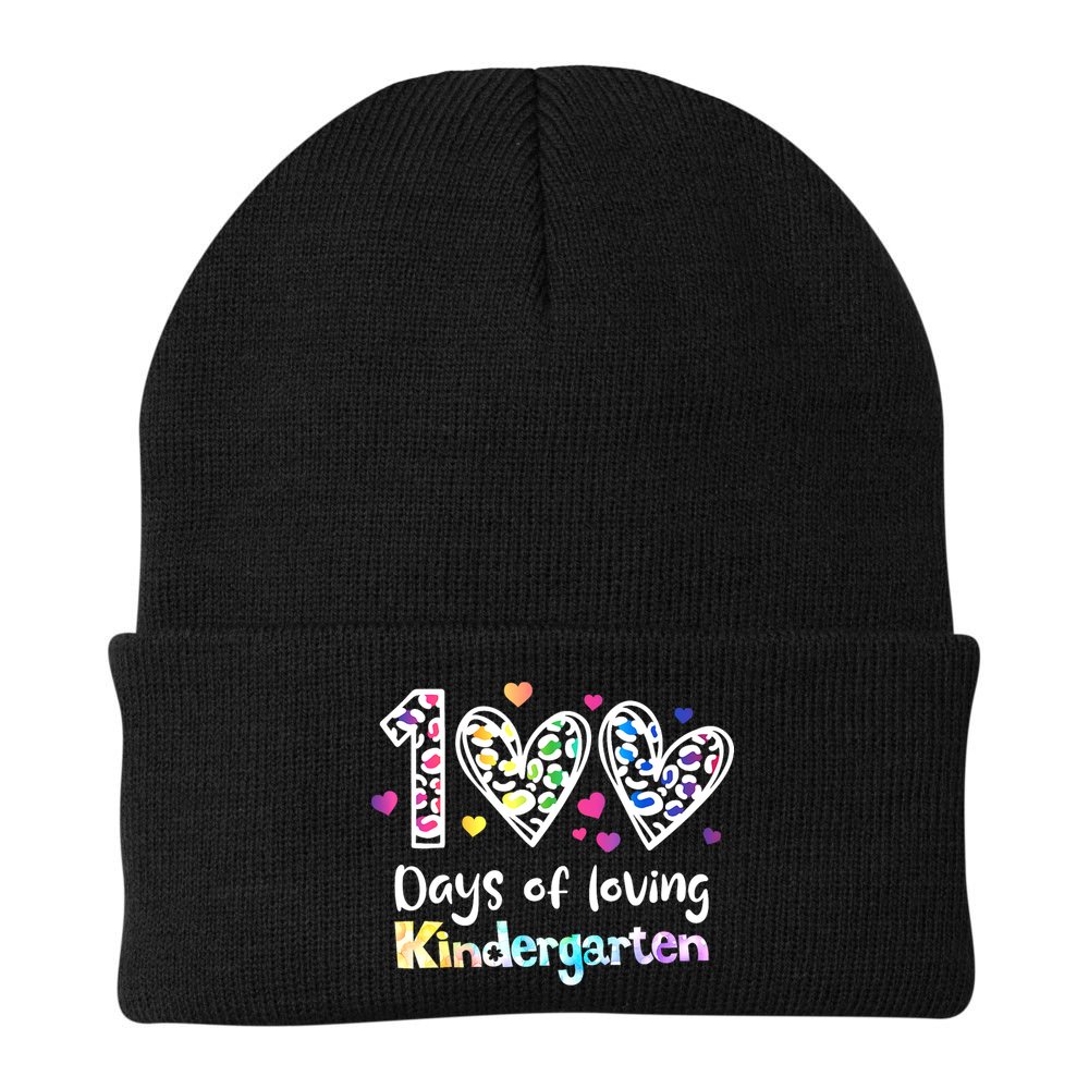 Happy 100th Day Of Kindergarten Teachers 100 Days Beanie