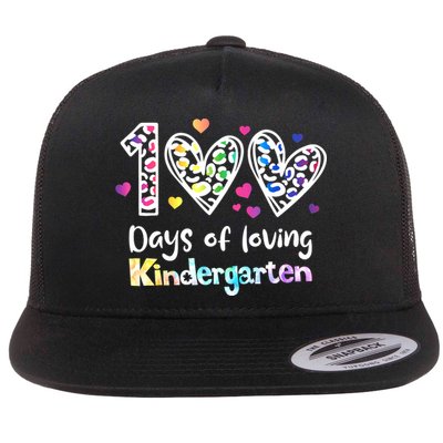 Happy 100th Day Of Kindergarten Teachers 100 Days Flatbill Hat