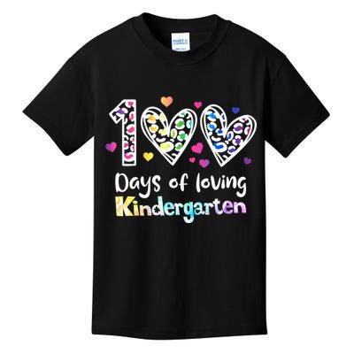 Happy 100th Day Of Kindergarten Teachers 100 Days Kids T-Shirt