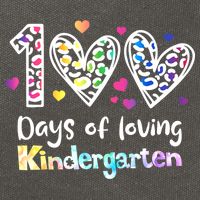 Happy 100th Day Of Kindergarten Teachers 100 Days Cotton Canvas Backpack