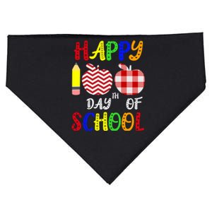 Happy 100th Day Of School USA-Made Doggie Bandana