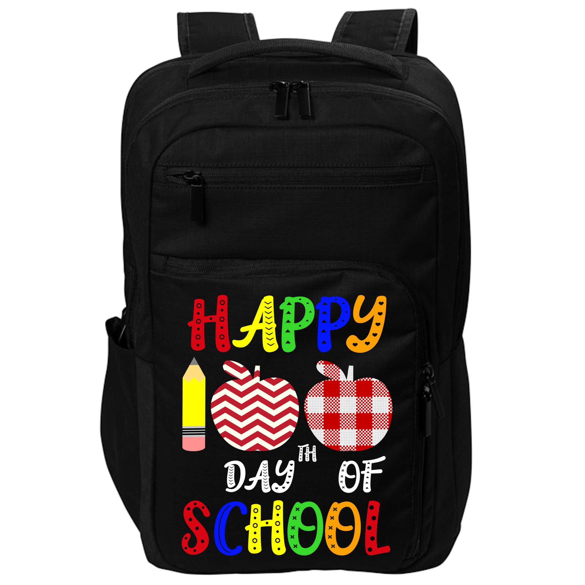 Happy 100th Day Of School Impact Tech Backpack