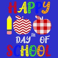 Happy 100th Day Of School Button