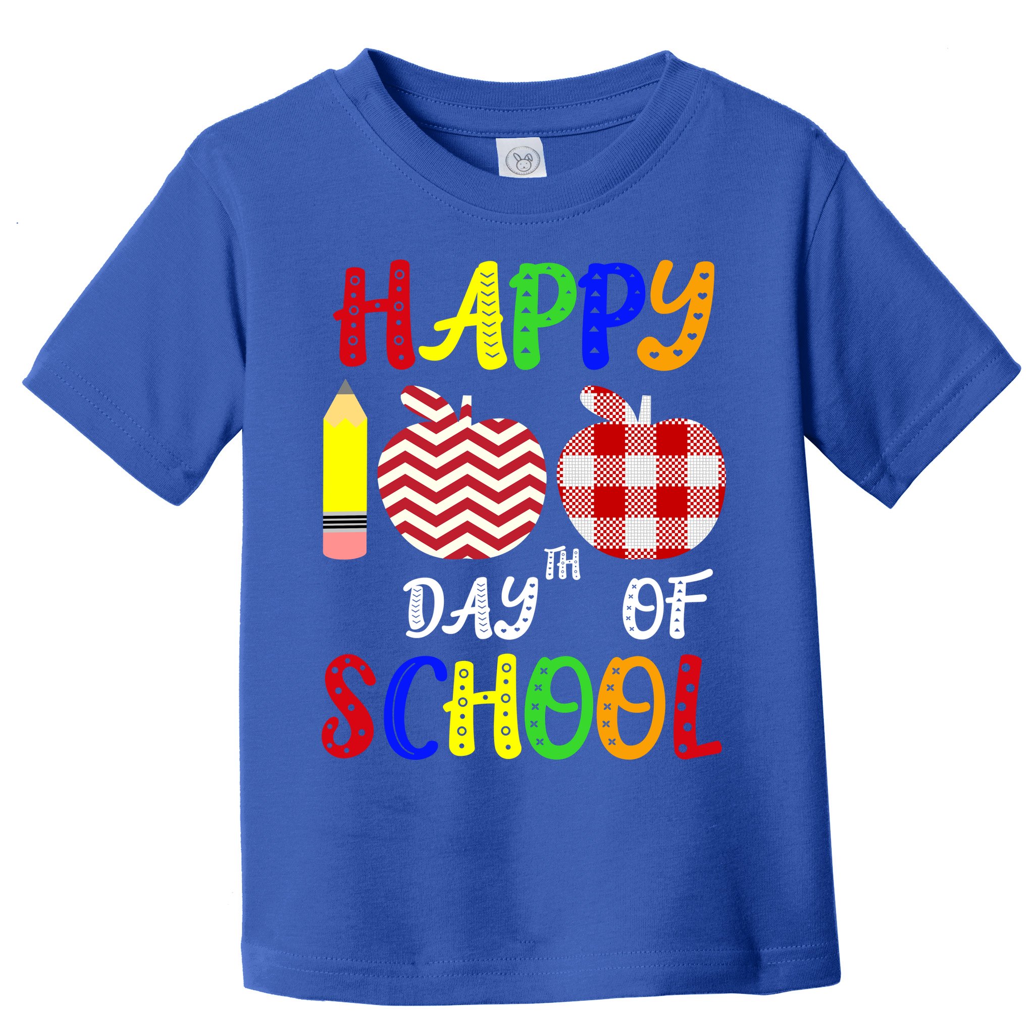 Happy 100th Day Of School Toddler T-Shirt