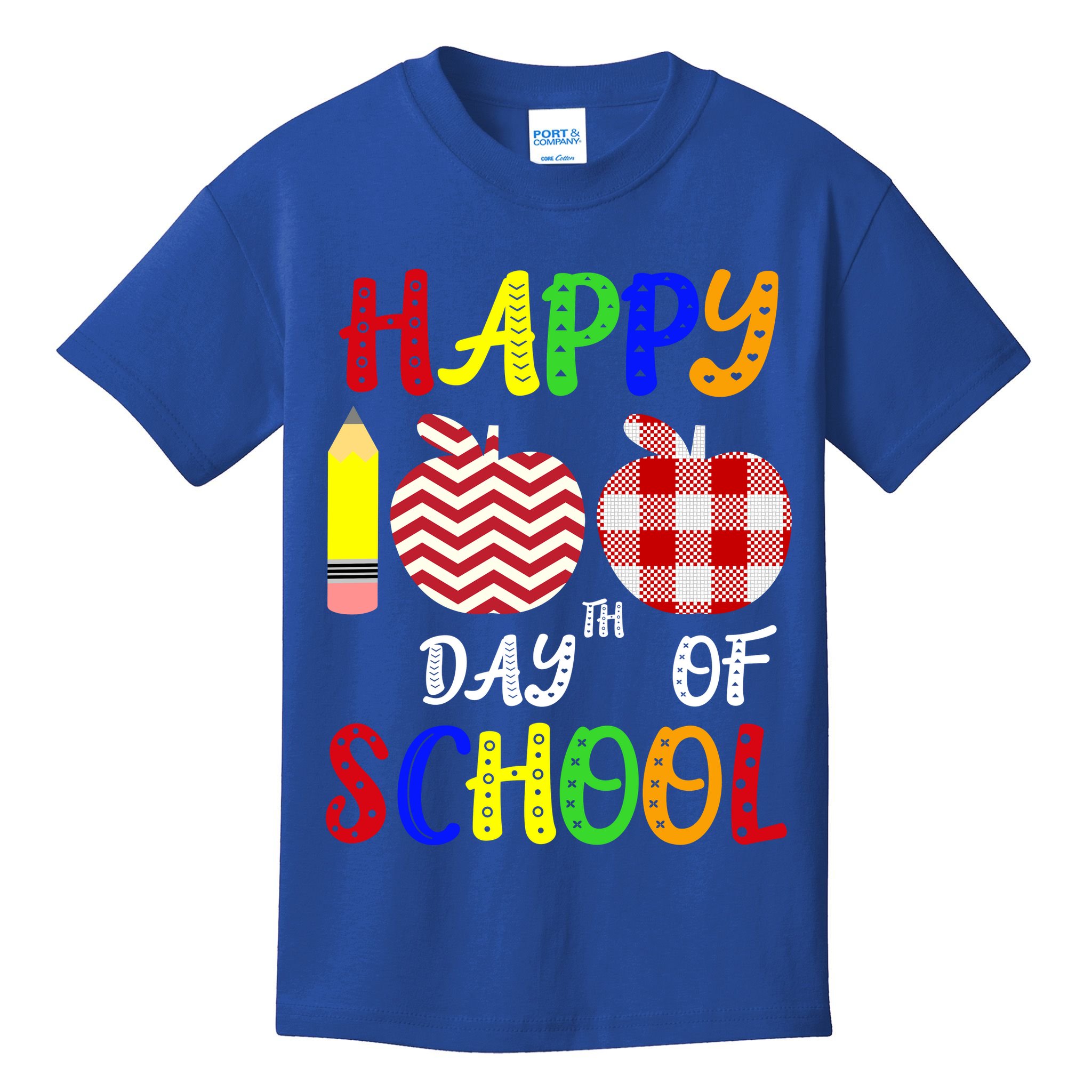 Happy 100th Day Of School Kids T-Shirt