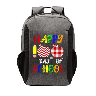 Happy 100th Day Of School Vector Backpack