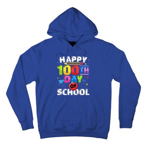 Happy 100th Day Of School For 100 Days Student Or Teacher Cute Gift Hoodie