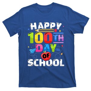 Happy 100th Day Of School For 100 Days Student Or Teacher Cute Gift T-Shirt