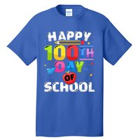 Happy 100th Day Of School For 100 Days Student Or Teacher Cute Gift Tall T-Shirt