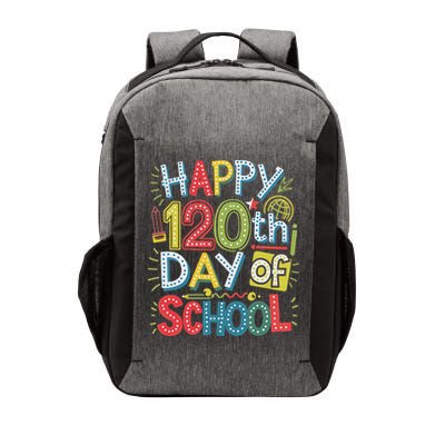 Happy 120th Day Of School 120 Days Of School Teacher Student Vector Backpack