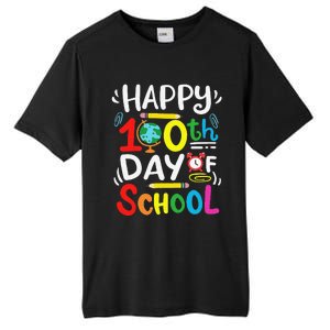 Happy 100th Day Of School 100 Days Of School Teacher Student Tall Fusion ChromaSoft Performance T-Shirt